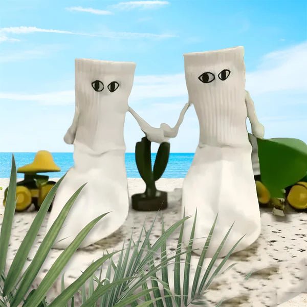 Calze "Mano nella Mano"(1+1GRATIS) – Unisciti ai Tuoi Cari con un Tocco di Magia! - PijamaMania